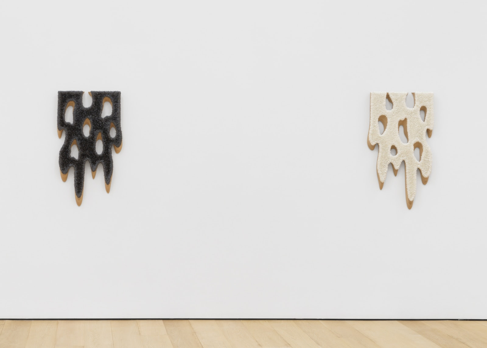 Installation view: Donald Moffett: Snowflake, Alexander Gray Associates, New York, 2025